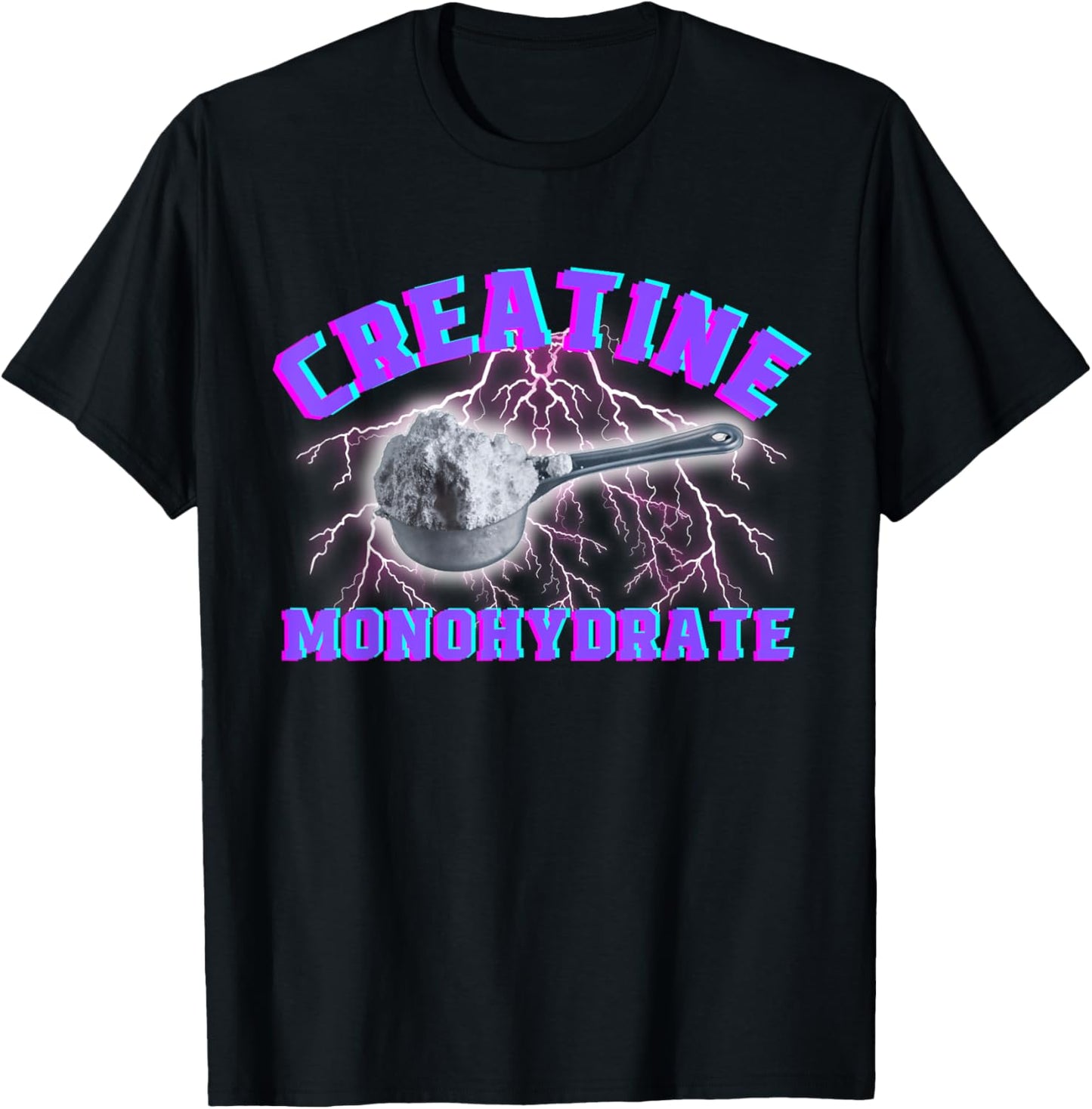 Funny creatine T-Shirt - T-Shirt | Black