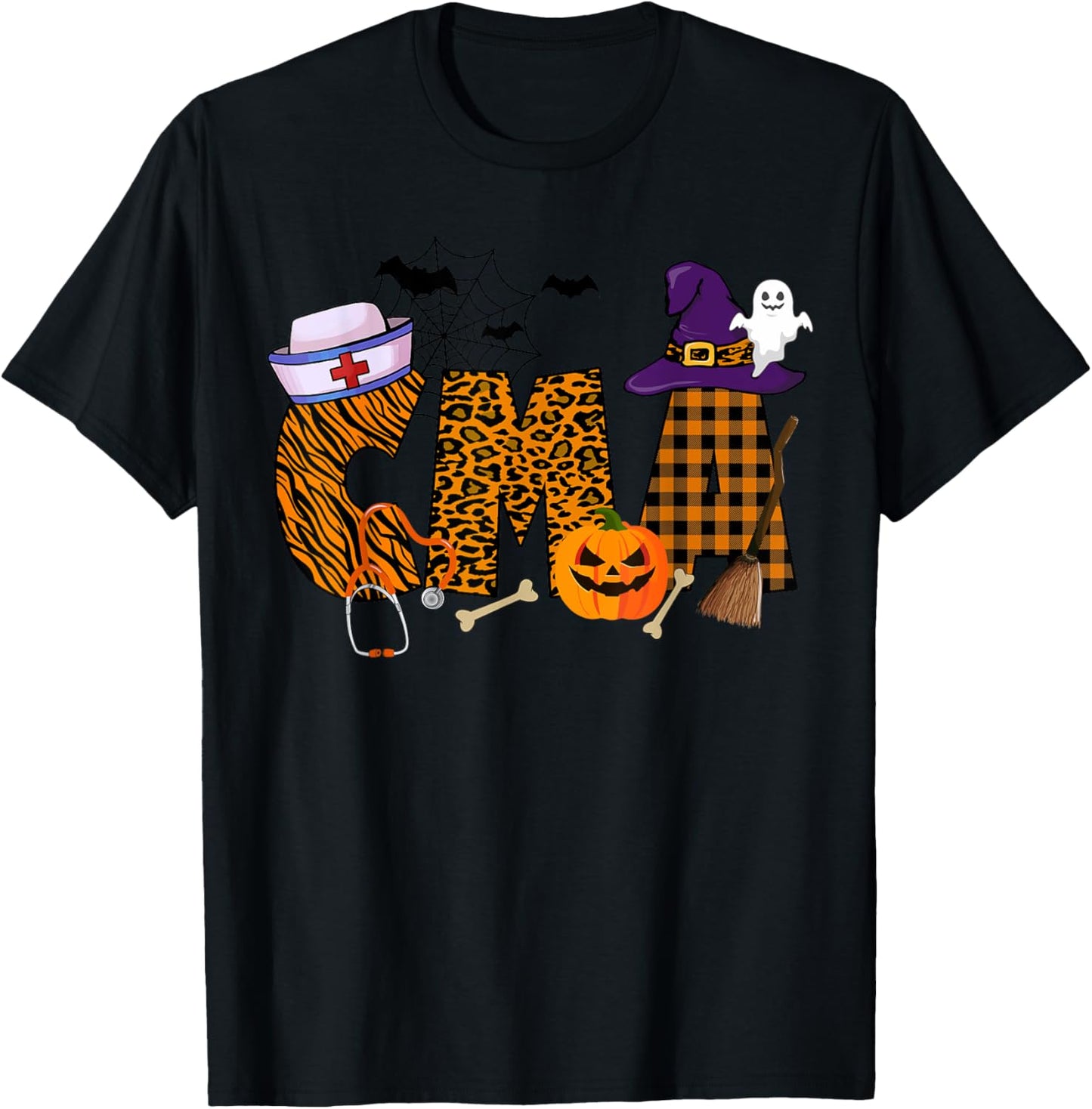 Retro Cma Halloween Shirt Nurse Life Cma Women T-Shirt - T-Shirt | Black