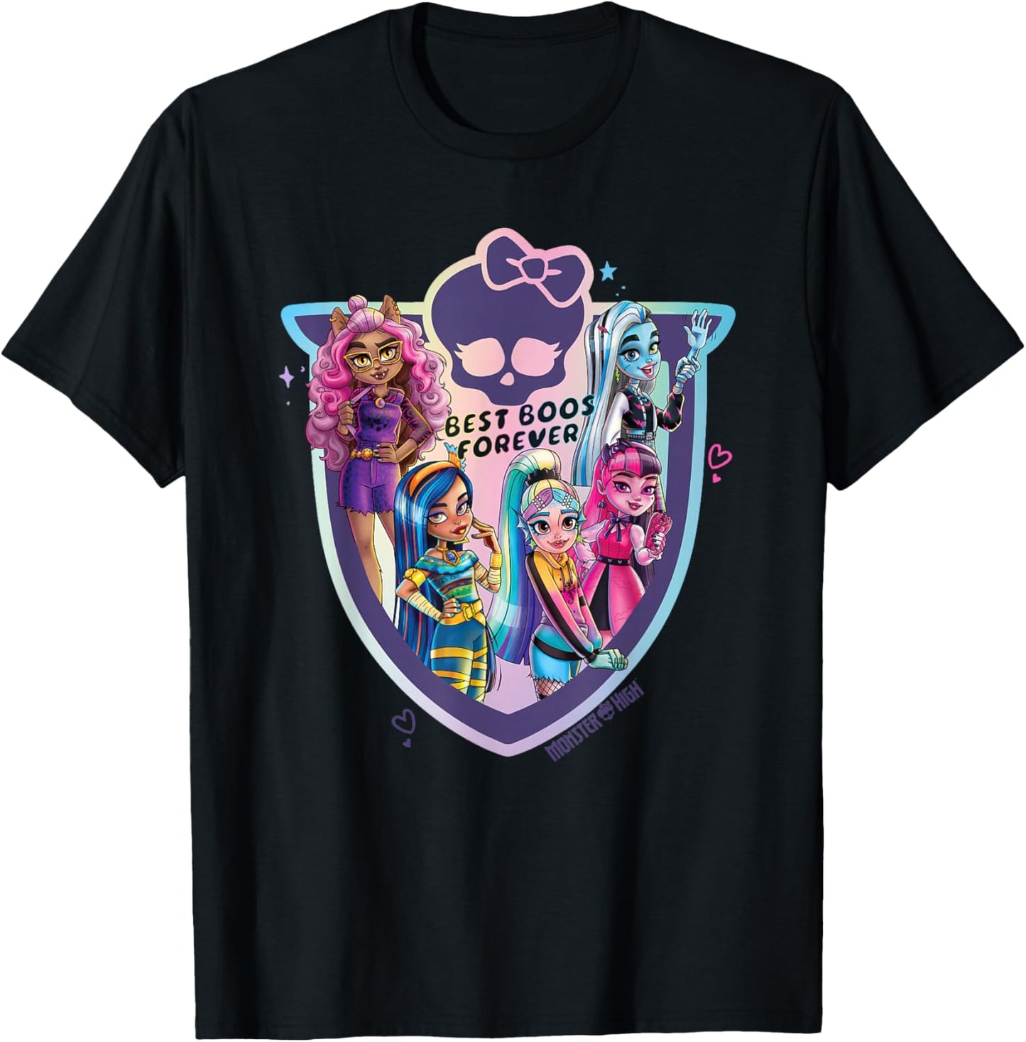 Monster High - Best Boos Forever T-Shirt - T-Shirt | Black