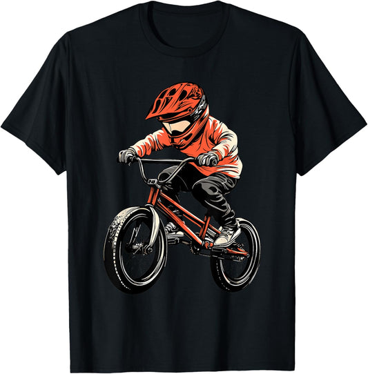 Kids BMX T-Shirt - T-Shirt | Black