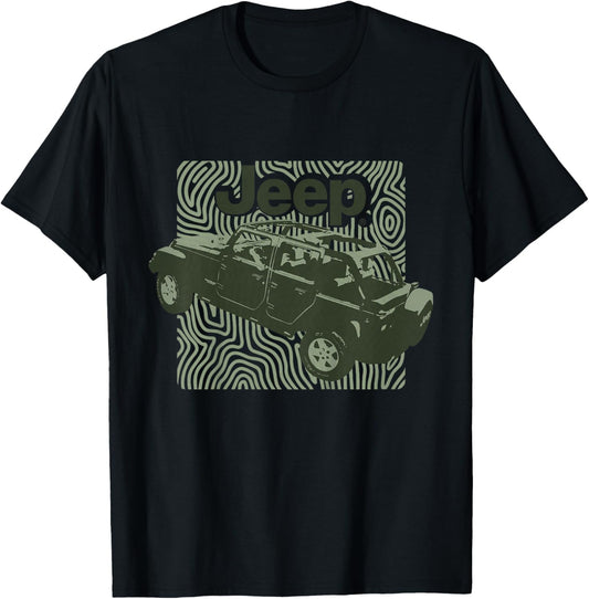 Kids Jeep Top Off - Officially Licensed T-Shirt - T-Shirt | Black