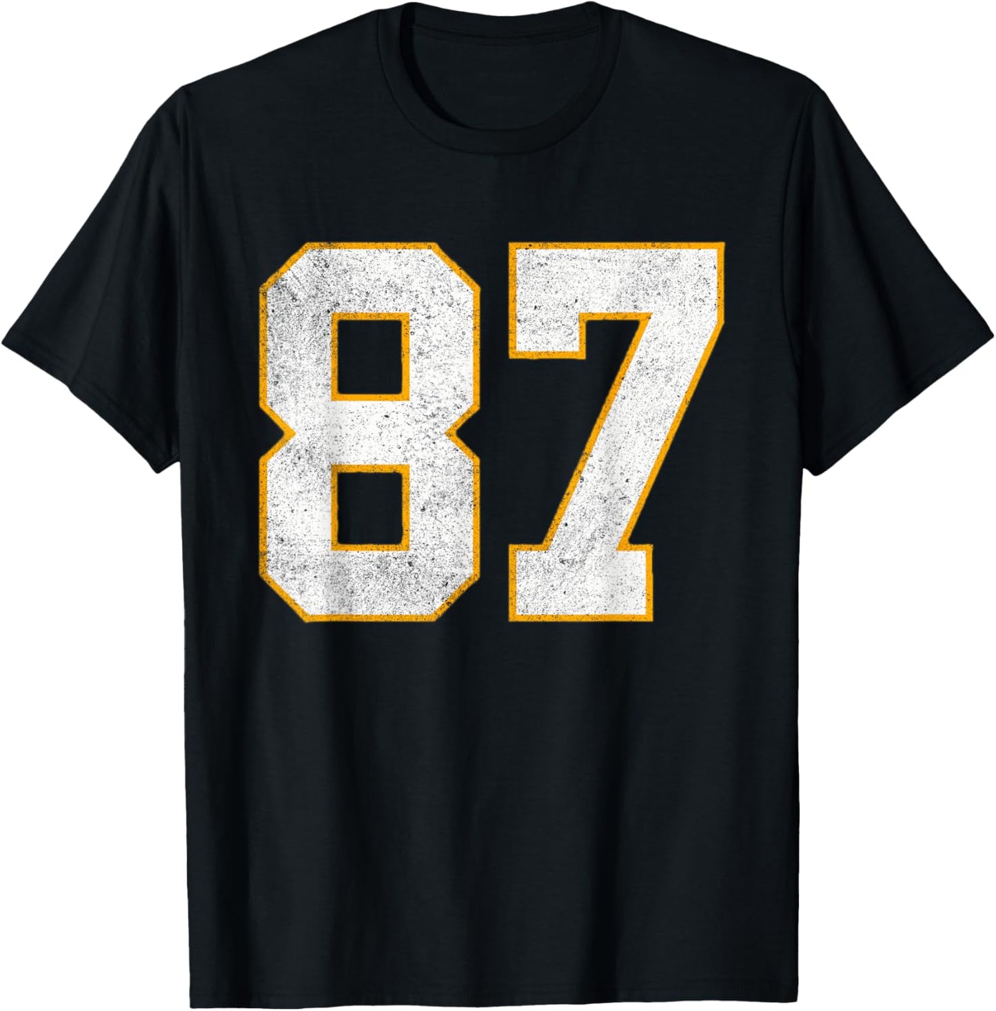 In My Number 87 Era Vintage Retro T-Shirt - T-Shirt | Black