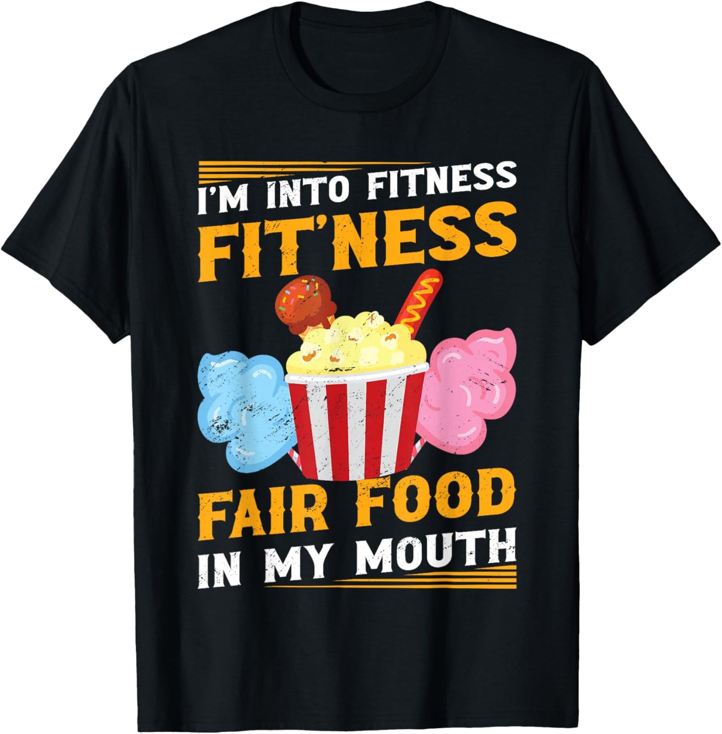 State Fair Funny Fair Week Fair Food Lover T-Shirt - T-Shirt | Black