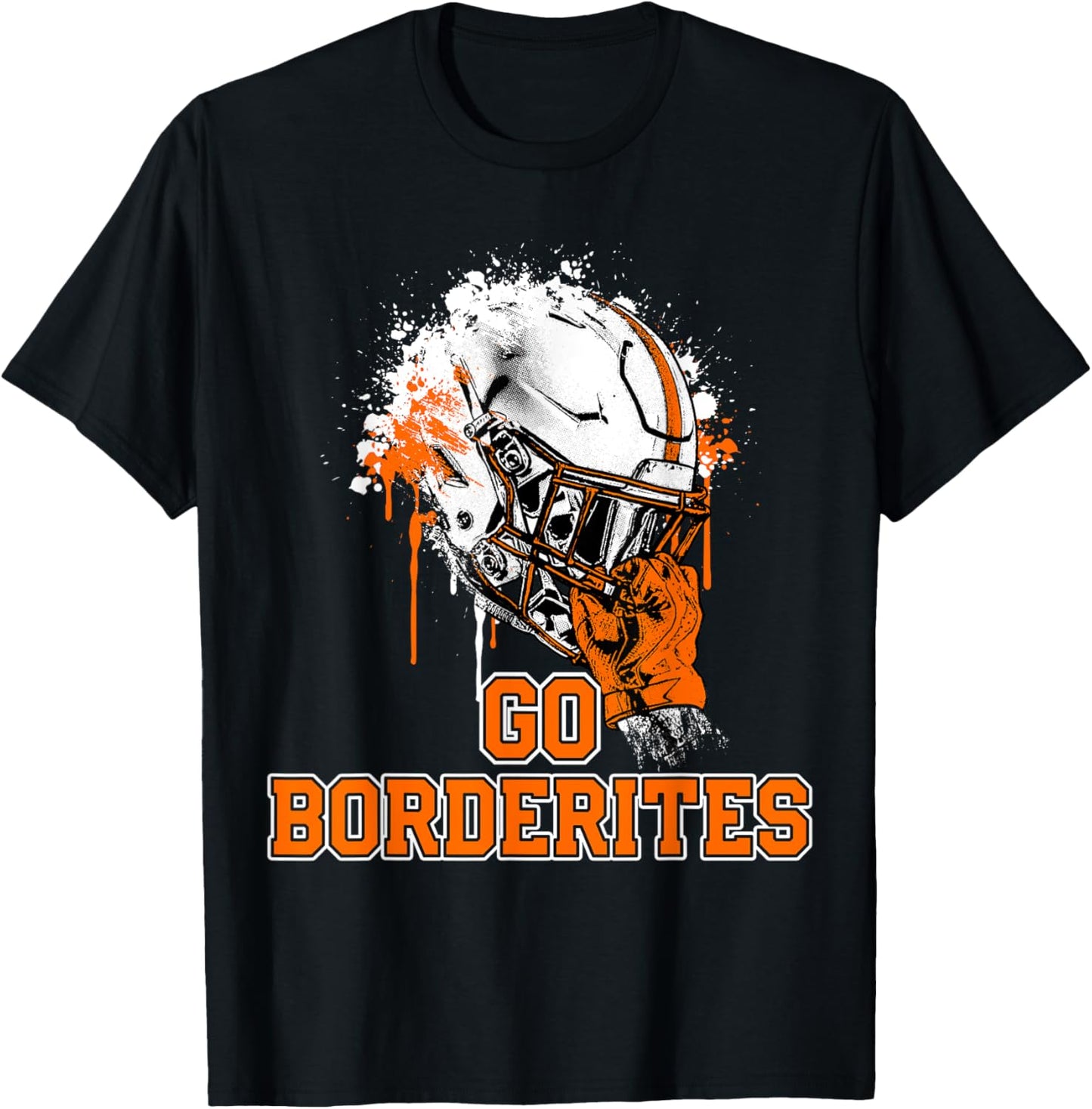 Blaine Borderites Rising Helmet GO! T-Shirt - T-Shirt | Black