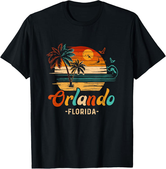 Orlando Florida Vacation 2026 Matching Family Group T-Shirt - T-Shirt | Black