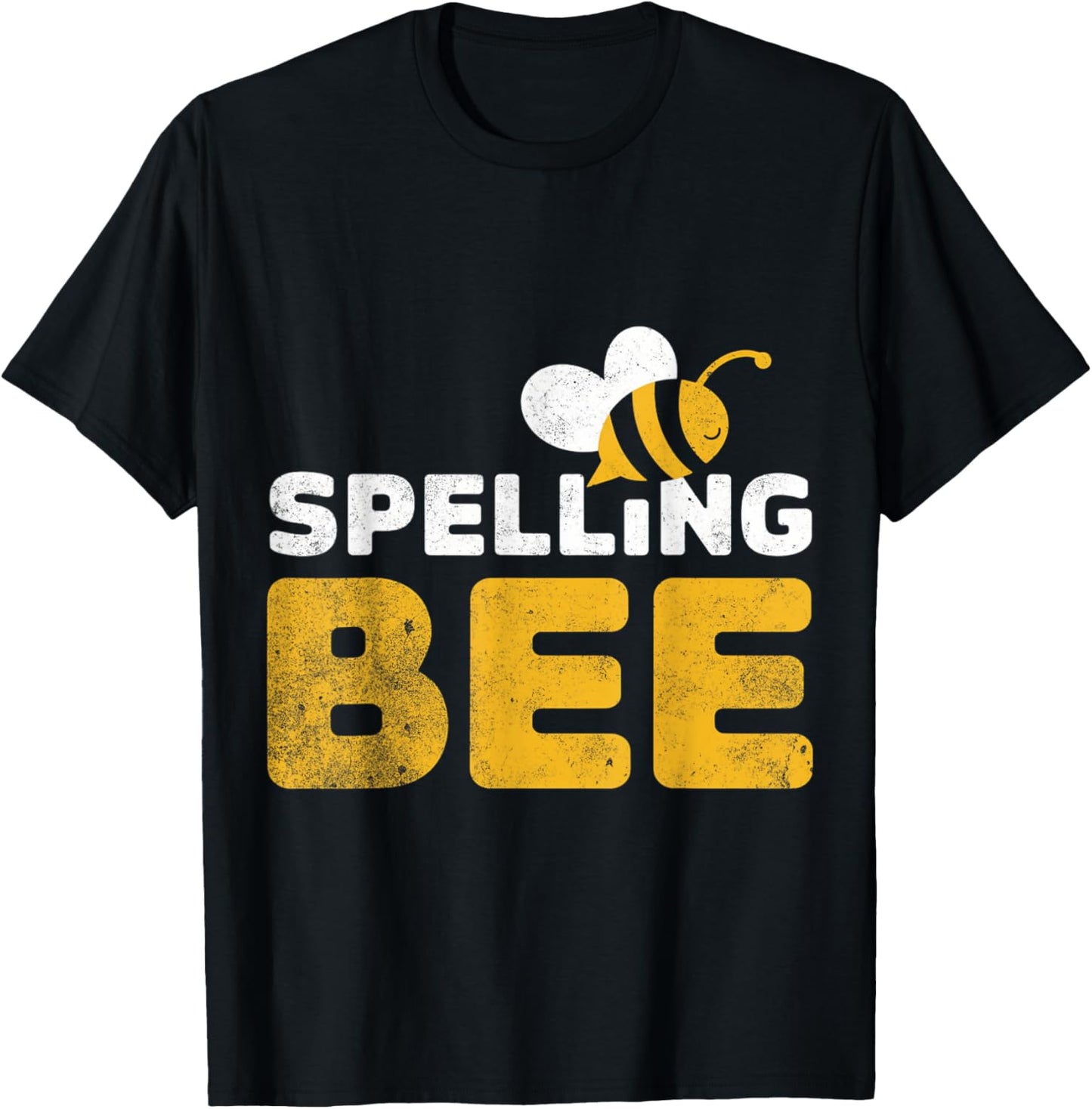 Spelling Bee Buzzing Bee Spelling Competition T-Shirt - T-Shirt | Black