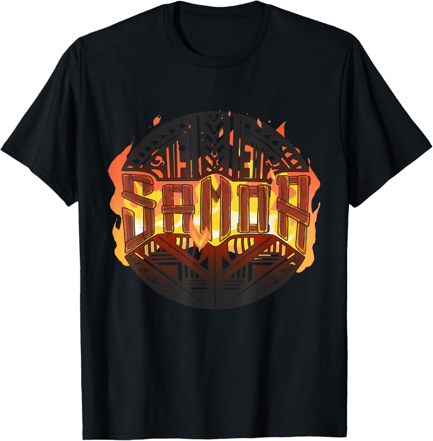 Samoa Family Pride Polynesian South Pacific Tatau Samoan T-Shirt - T-Shirt | Black