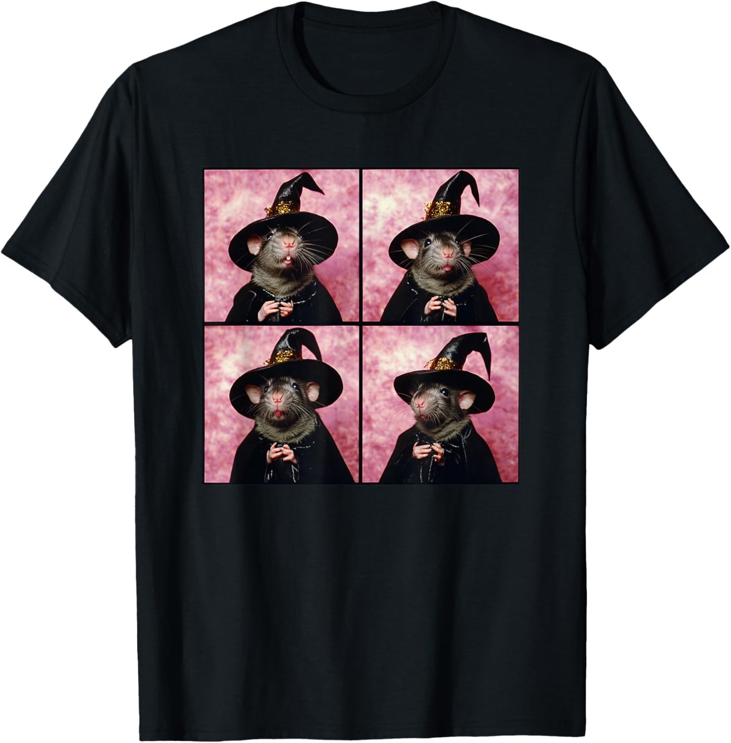 Halloween Rat T-Shirt - T-Shirt | Black