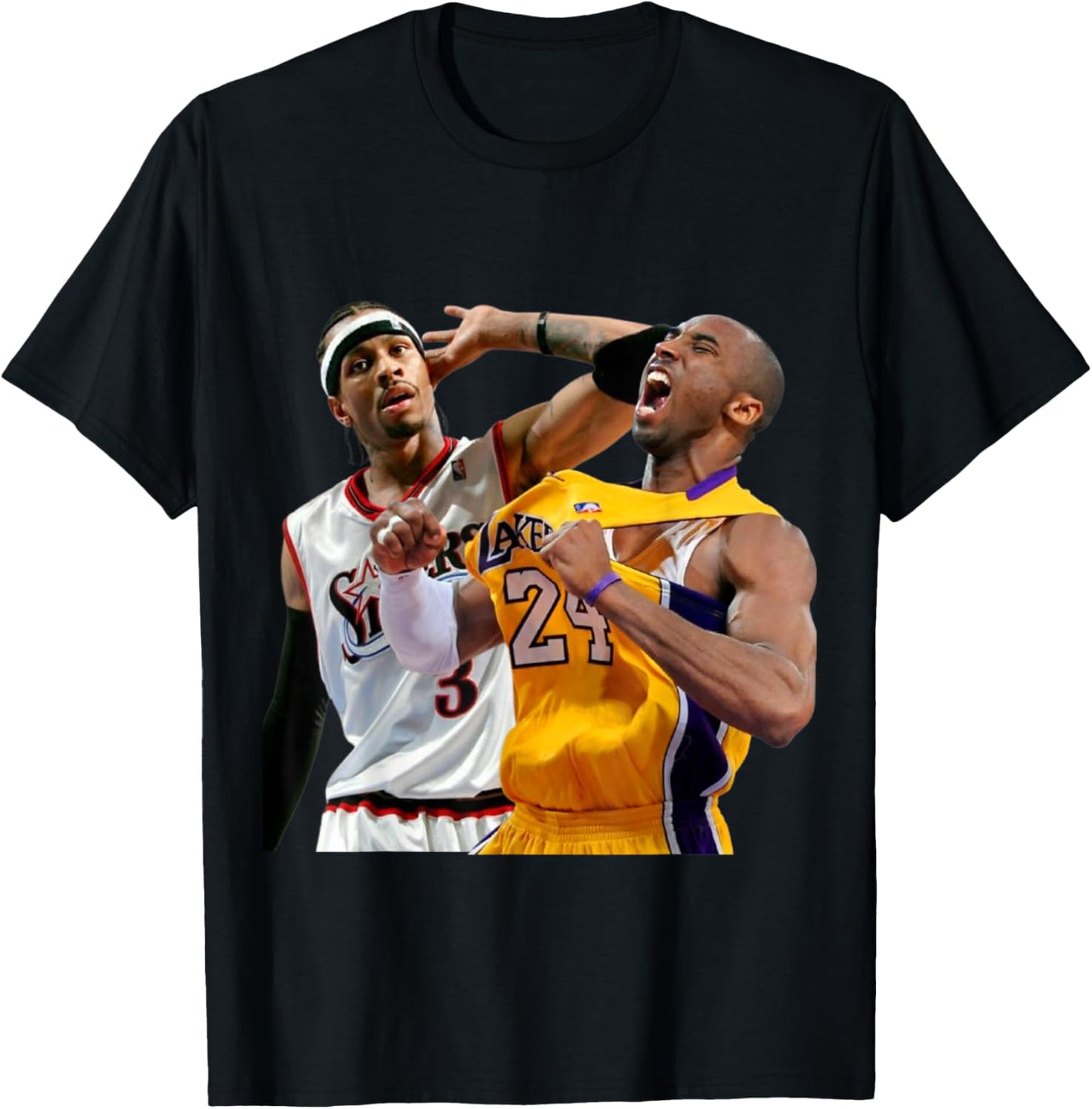 Basketball Stars Legends Vintage Retro Shirt T-Shirt - T-Shirt | Black