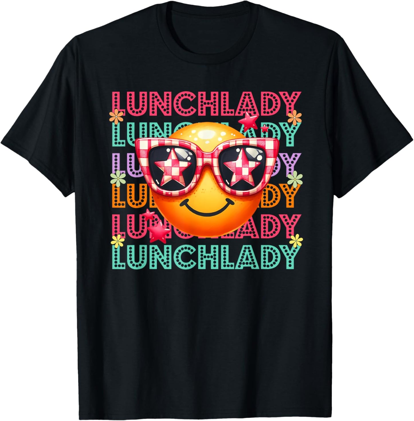 Lunch Lady Funny Cafeteria Worker Appreciation T-Shirt - T-Shirt | Black