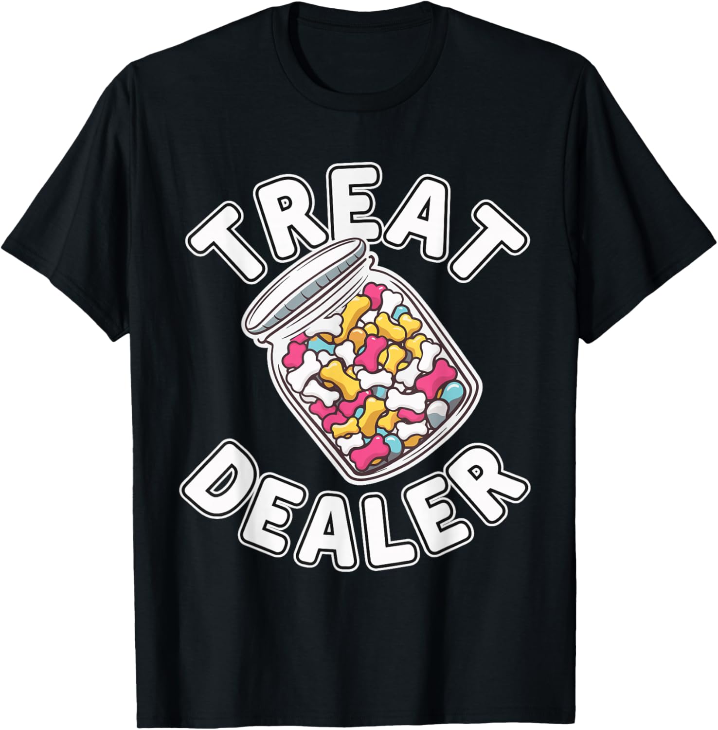 Treat Dealer Treat for Dogs T-Shirt - T-Shirt | Black