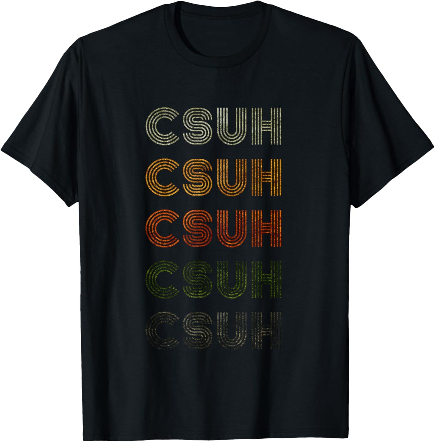 Love Heart Csuh Grunge Vintage Style Black Csuh T-Shirt - T-Shirt | Black
