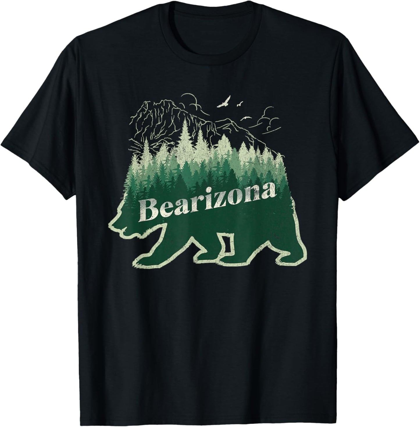Bearizona Arizona Williams Wildlife Park Bear T-Shirt - T-Shirt | Black
