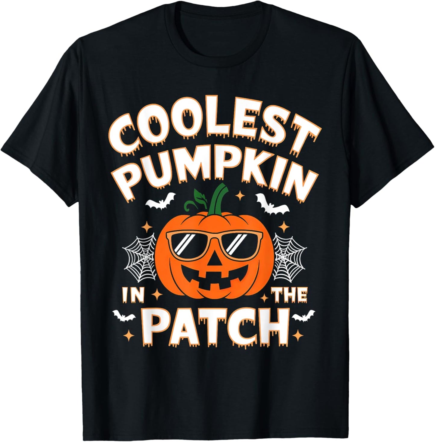 Pumpkin Patch Shirt Toddler Boy Kids Funny Pumpkin Halloween T-Shirt - T-Shirt | Black