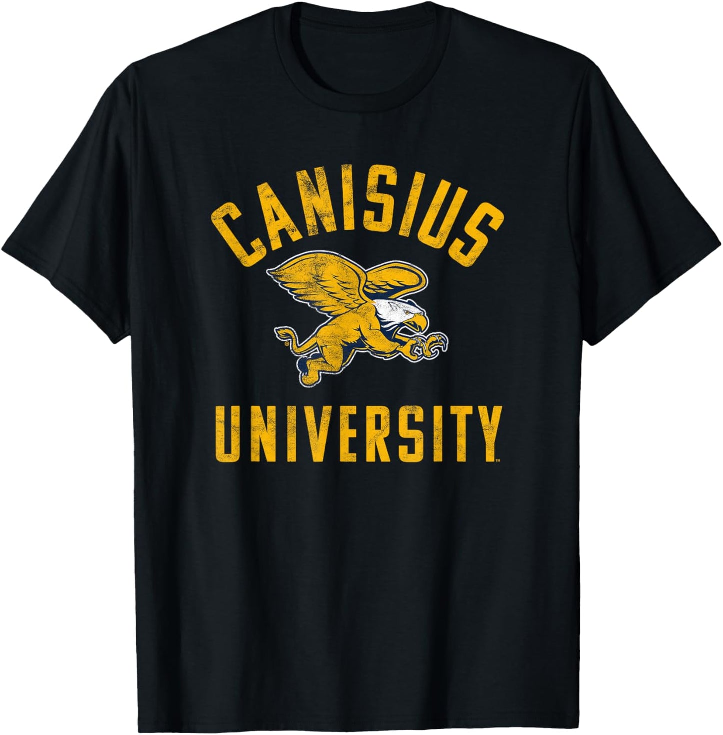 Canisius University Golden Griffins Large T-Shirt - T-Shirt | Black
