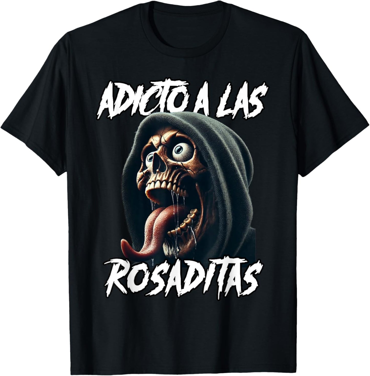 Adicto a las rosaditas T-Shirt - T-Shirt | Black