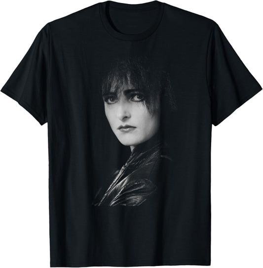 Siouxsie Sioux and The Banshees Singer by Simon Fowler T-Shirt - T-Shirt | Black