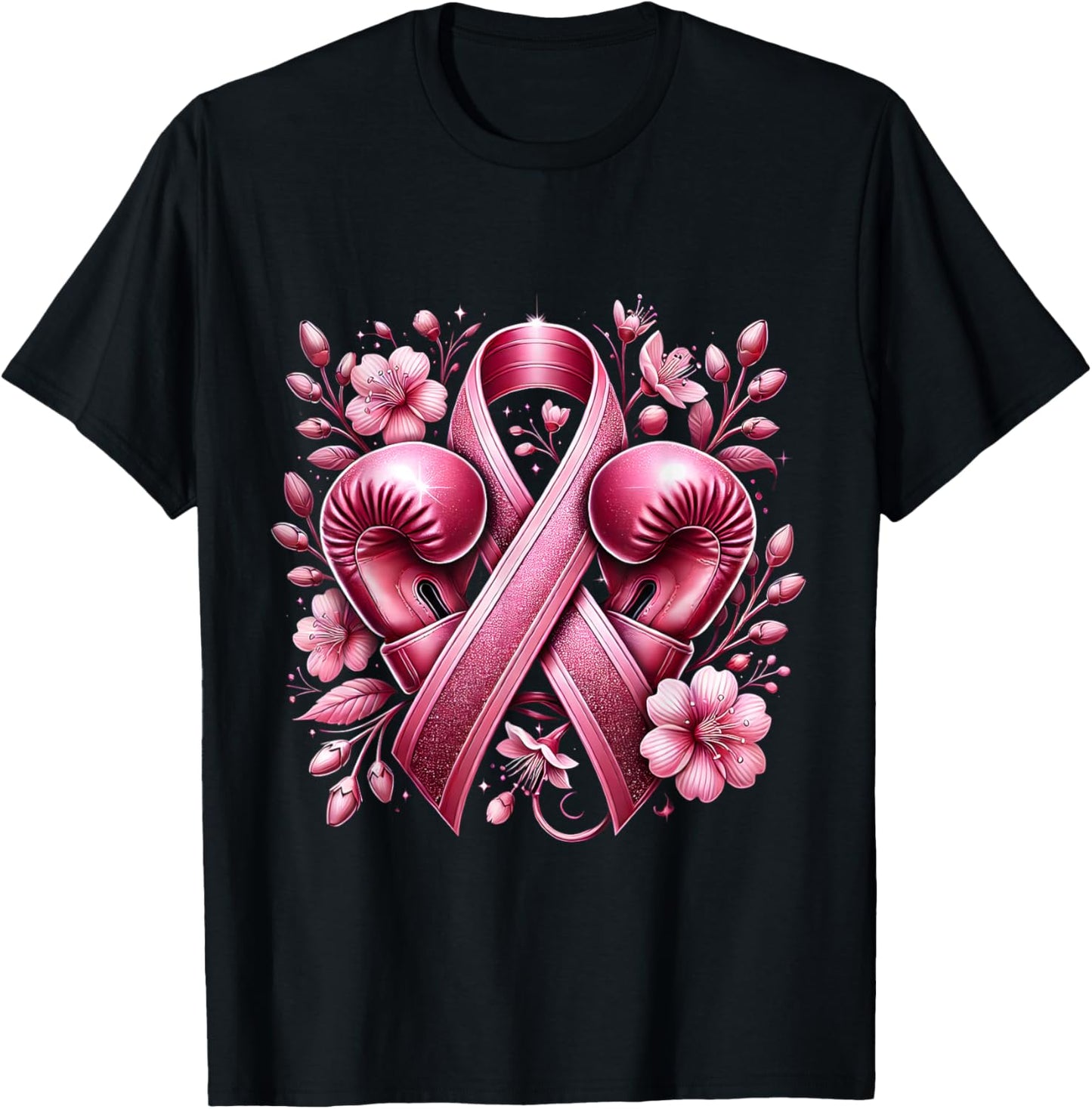Breast Cancer Warrior Breast Cancer Awareness Month T-Shirt - T-Shirt | Black