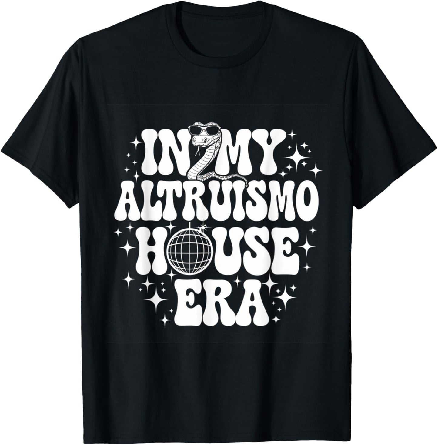 In My Altruismo House Era Style T-Shirt - T-Shirt | Black