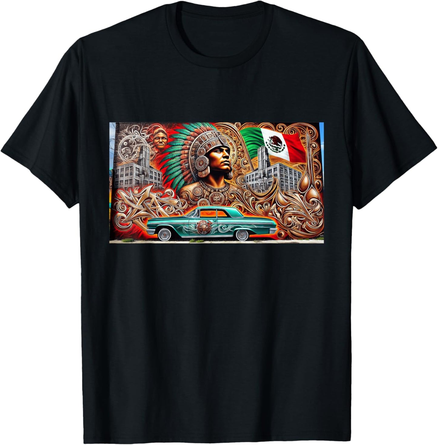 Chicano Culture T-Shirt - T-Shirt | Black