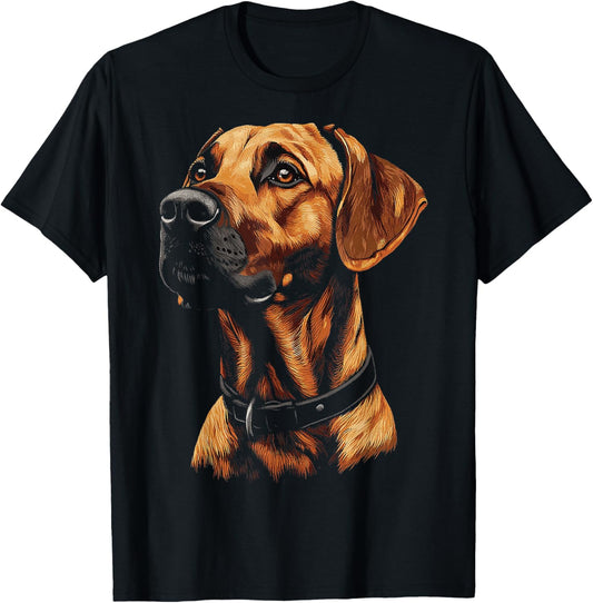 Rhodesian Ridgeback Dog Pet Artwork Rhodesian Ridgeback Men Women Kids T-Shirt - T-Shirt | Black