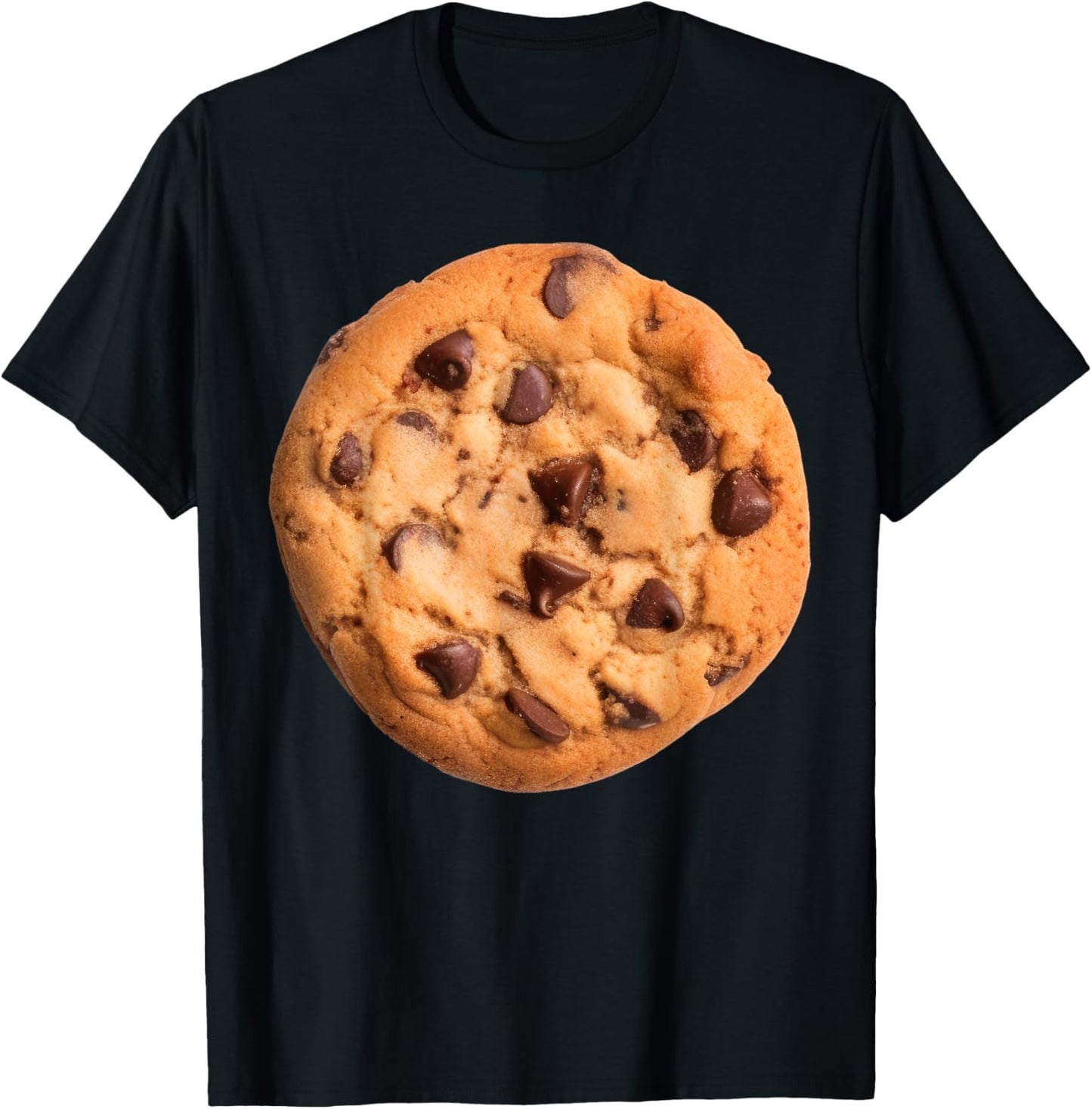 Chocolate Chip Cookie Costume Lazy Party T-Shirt - T-Shirt | Black