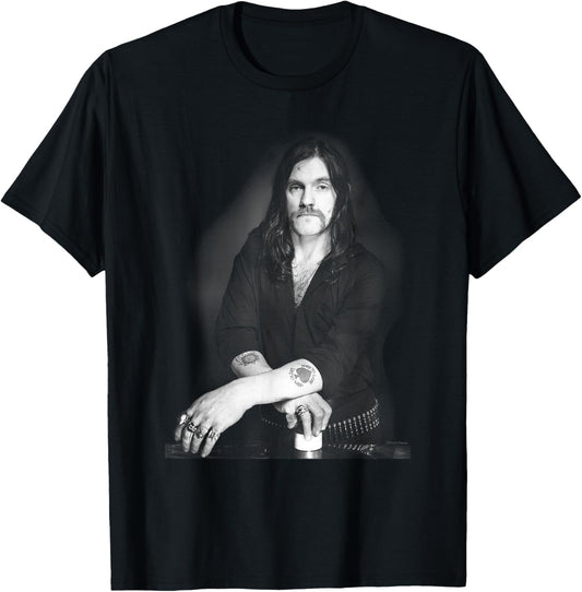 Motorhead Frontman Lemmy Kilmister By Simon Fowler T-Shirt - T-Shirt | Black