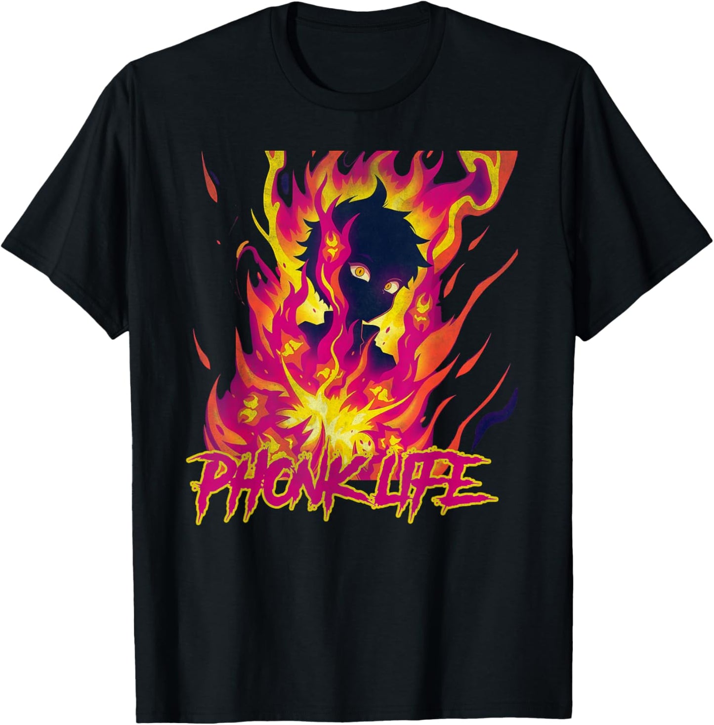 Phonk life music fan T-Shirt - T-Shirt | Black