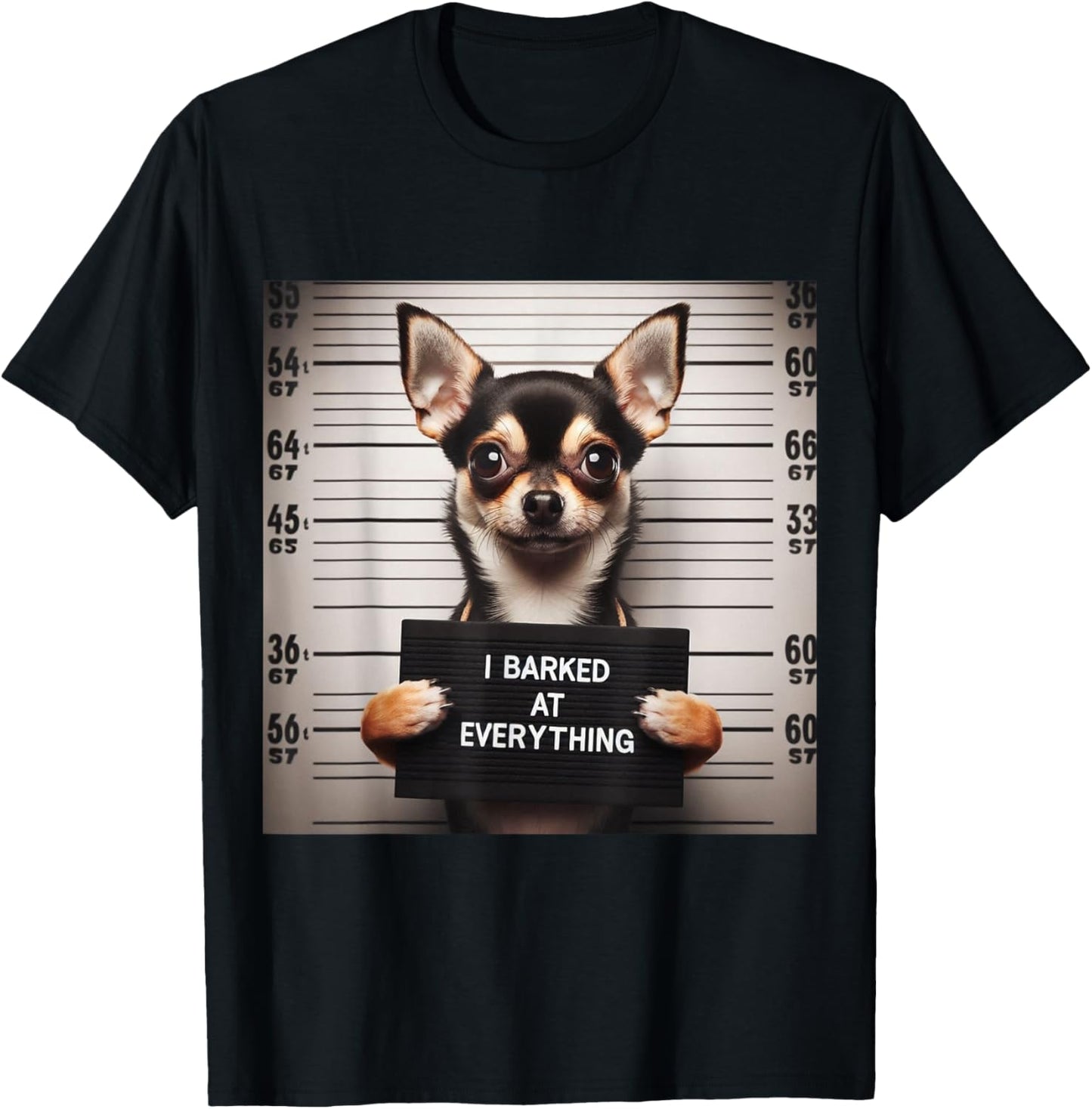 I Barked at Everything Chihuahua Men Women Kids Boys Girls T-Shirt - T-Shirt | Black