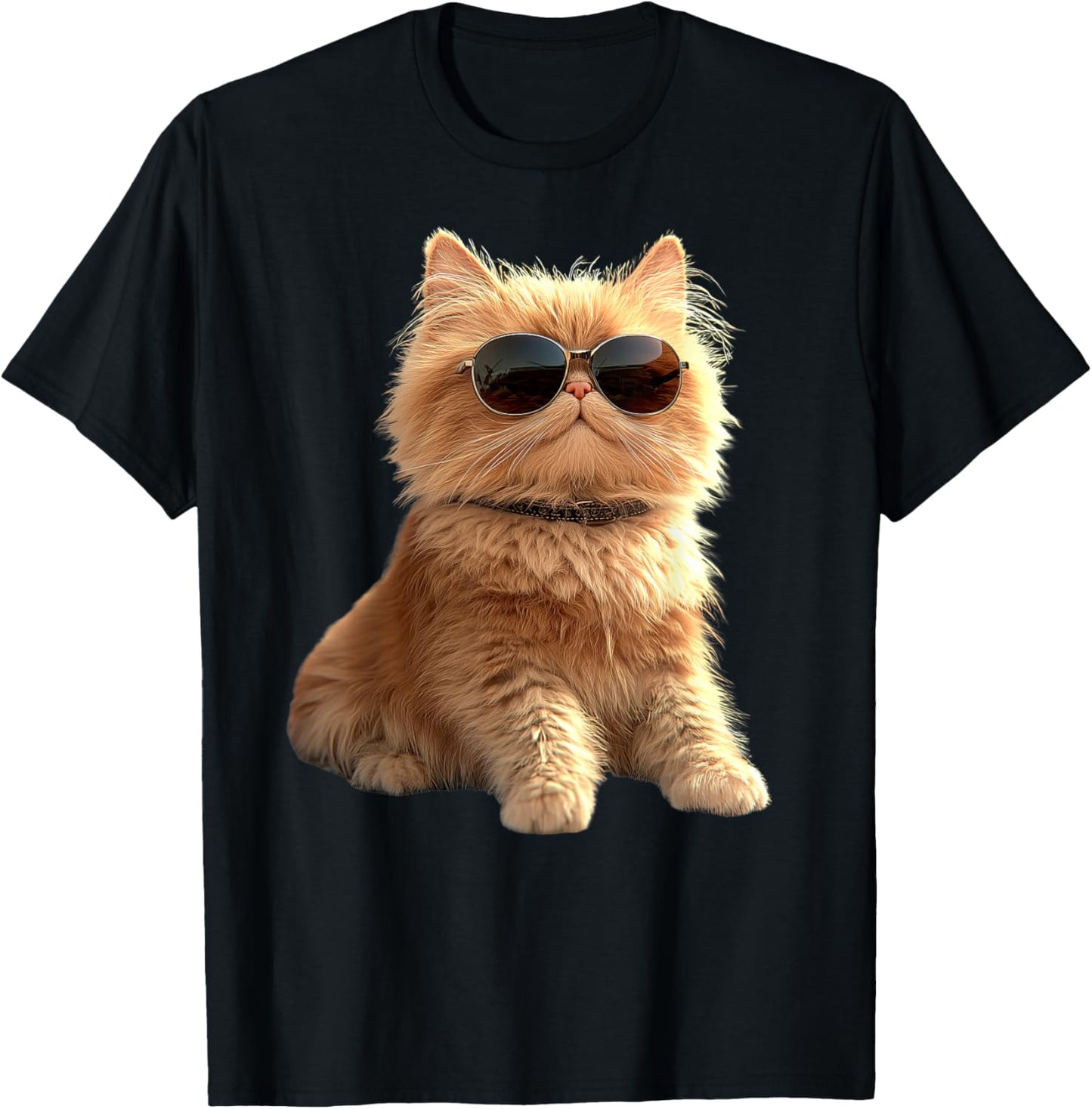 Persian Cat Persian Longhair Cat Mom Cute Persian Cats Men Women Girls Kids T-Shirt - T-Shirt | Black