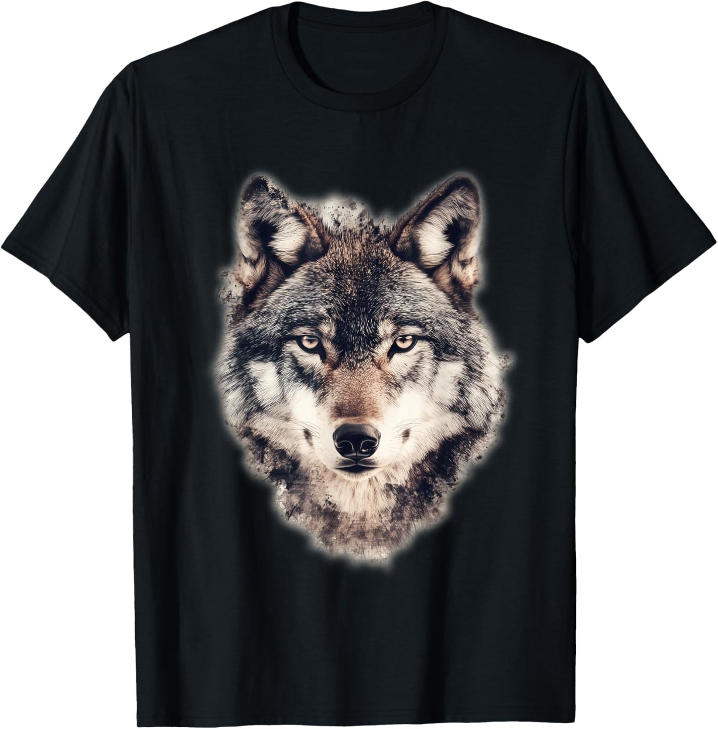 Wolf Graphic T-Shirt - T-Shirt | Black