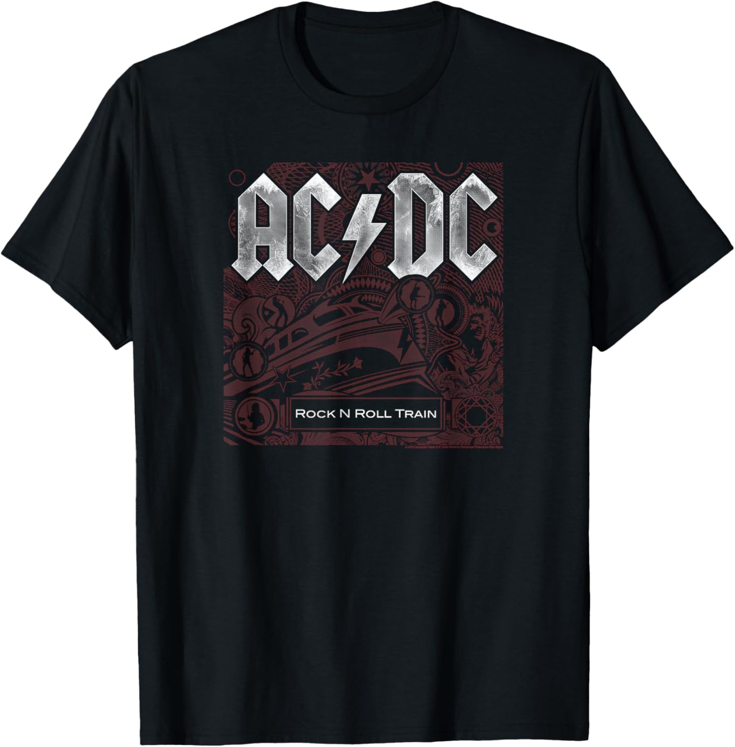 AC/DC - Rock n Roll Train T-Shirt - T-Shirt | Black