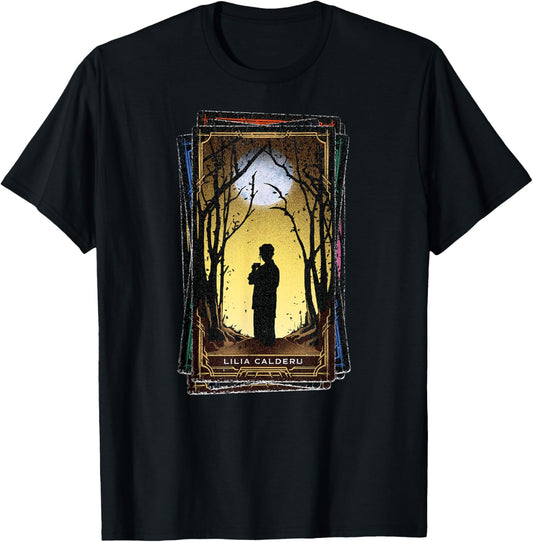 Marvel Agatha All Along Disney+ Lilia Calderu Tarot Card T-Shirt - T-Shirt | Black