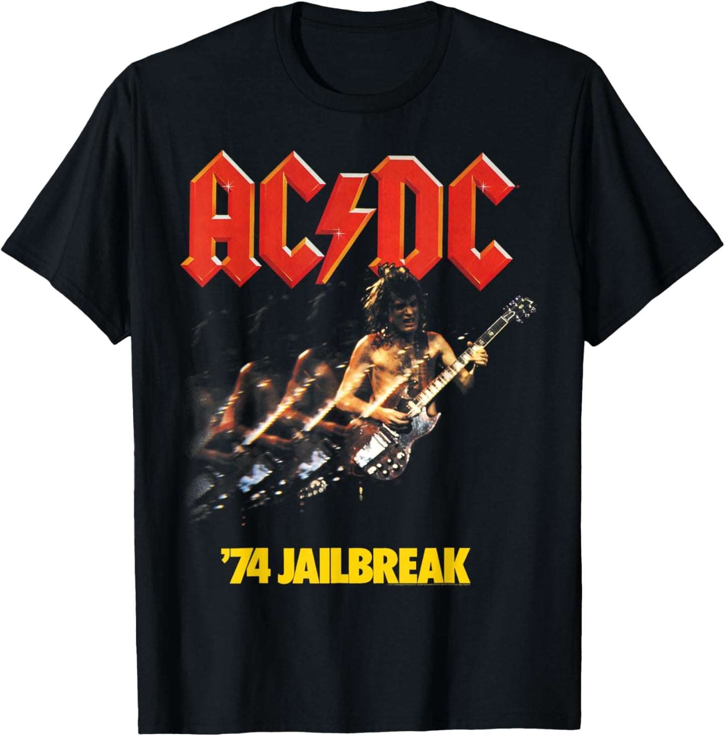 AC/DC - '74 Jailbreak T-Shirt - T-Shirt | Black