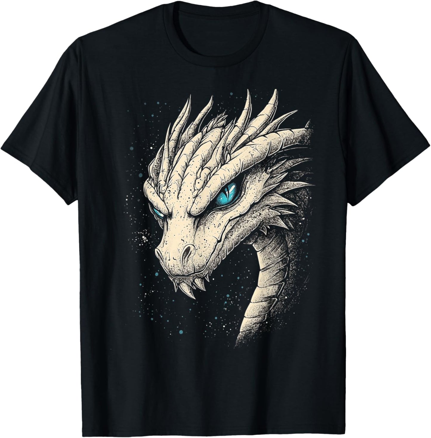 Wyrm Dragon Graphic Mythical Artwork Wyrm Dragon T-Shirt - T-Shirt | Black
