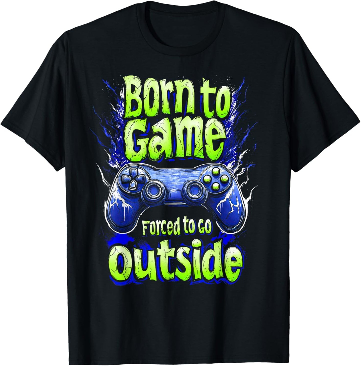 Funny Gaming for Kids Boys Teens Video Gamer T-Shirt - T-Shirt | Black