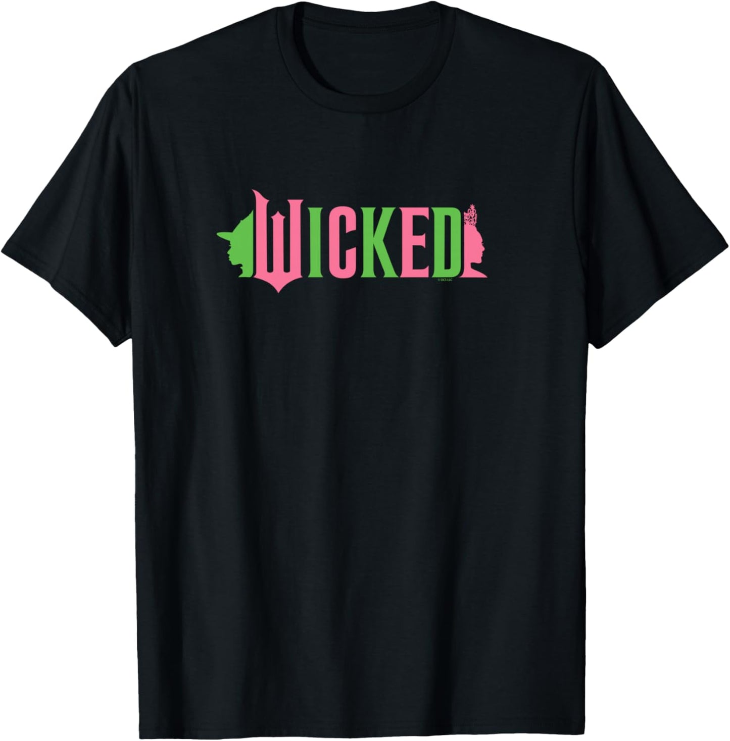 Wicked Pink & Green T-Shirt - T-Shirt | Black