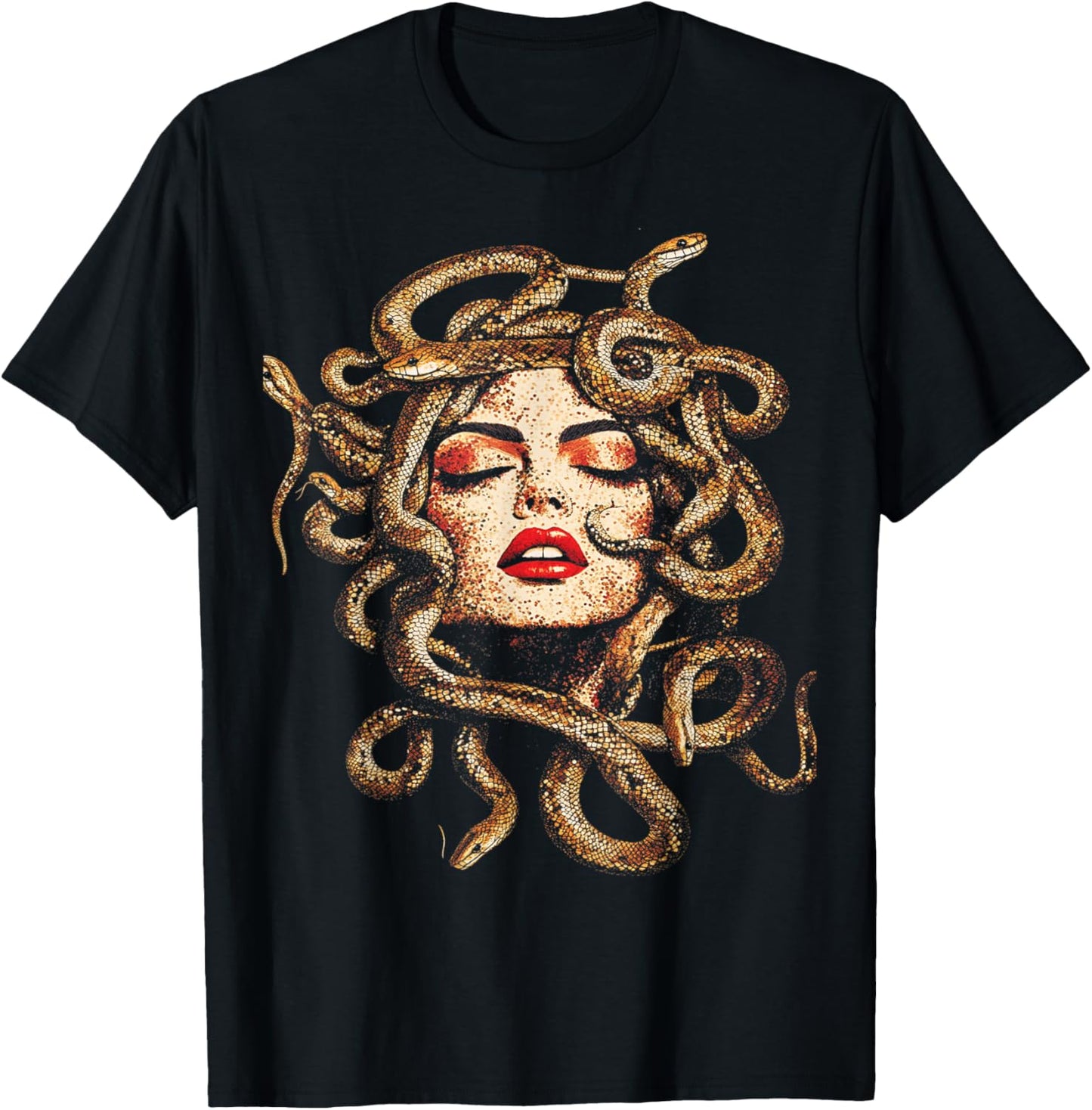 Medusa Occult Gothic T-Shirt - T-Shirt | Black