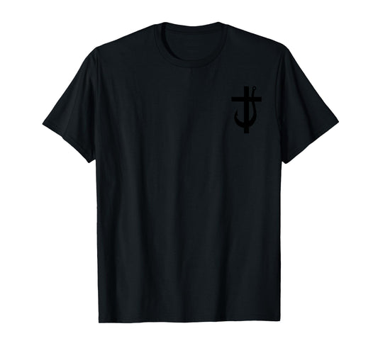 Jesus Made Me a Fisherman - Front and Back T-Shirt