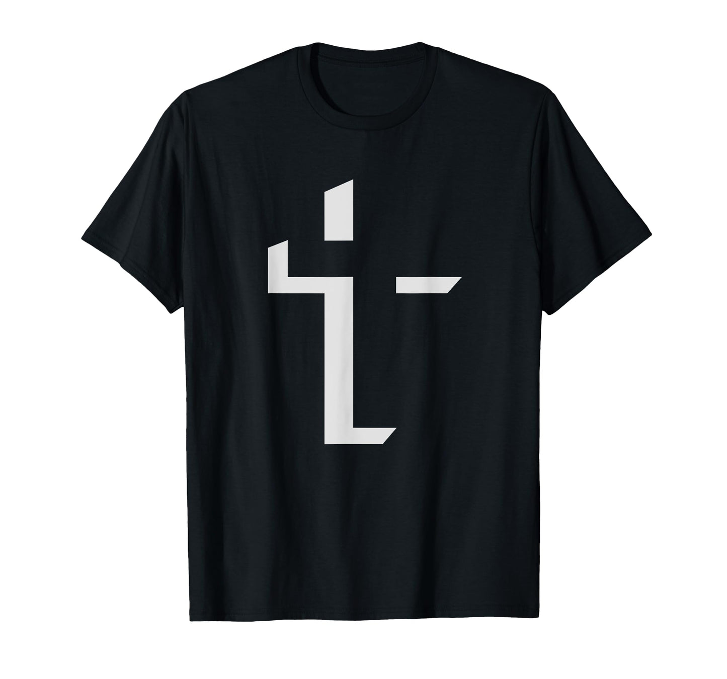 Christian Cross Shadow Faith Religious Jesus Christ Bible T-Shirt