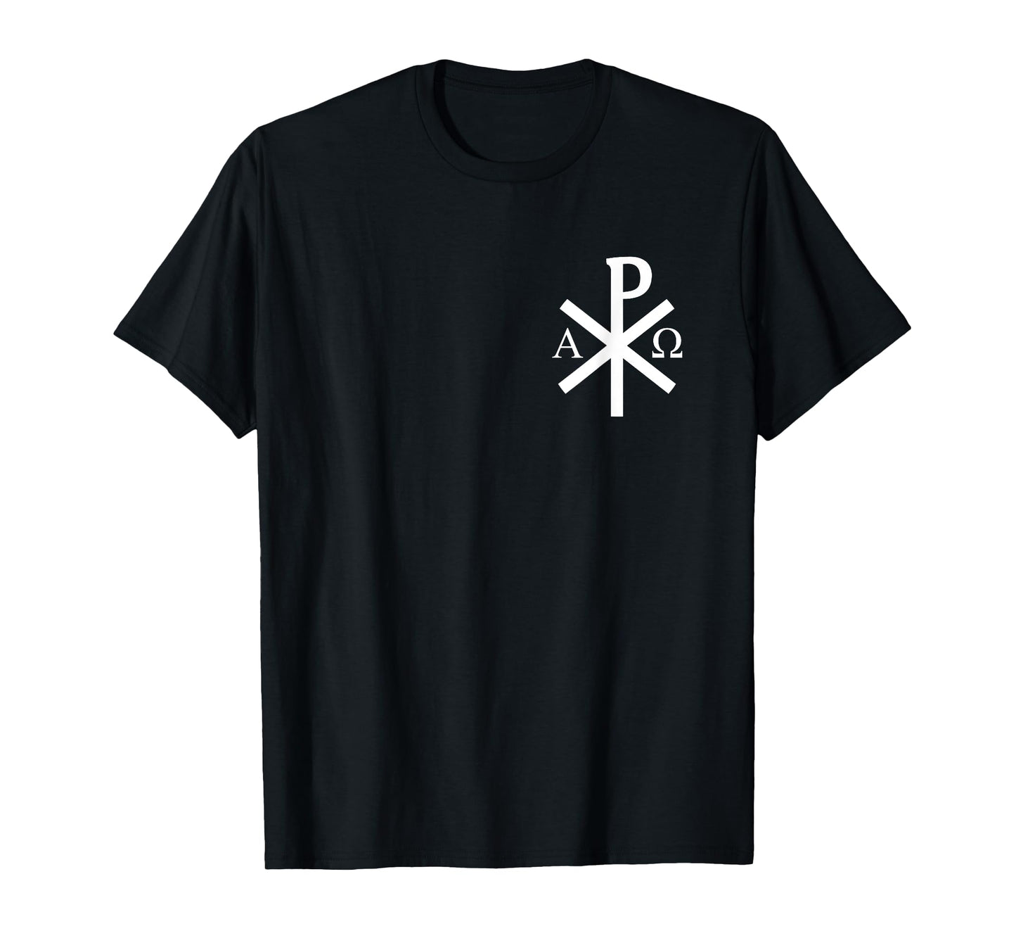 The Chi-Rho Cross Heart - Jesus Christ Symbol - v2 T-Shirt