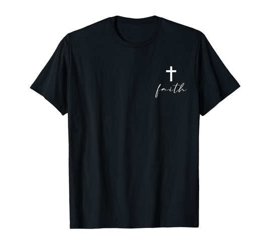 Jesus Christian Bible Verse Faith Men Women Gifts T-Shirt
