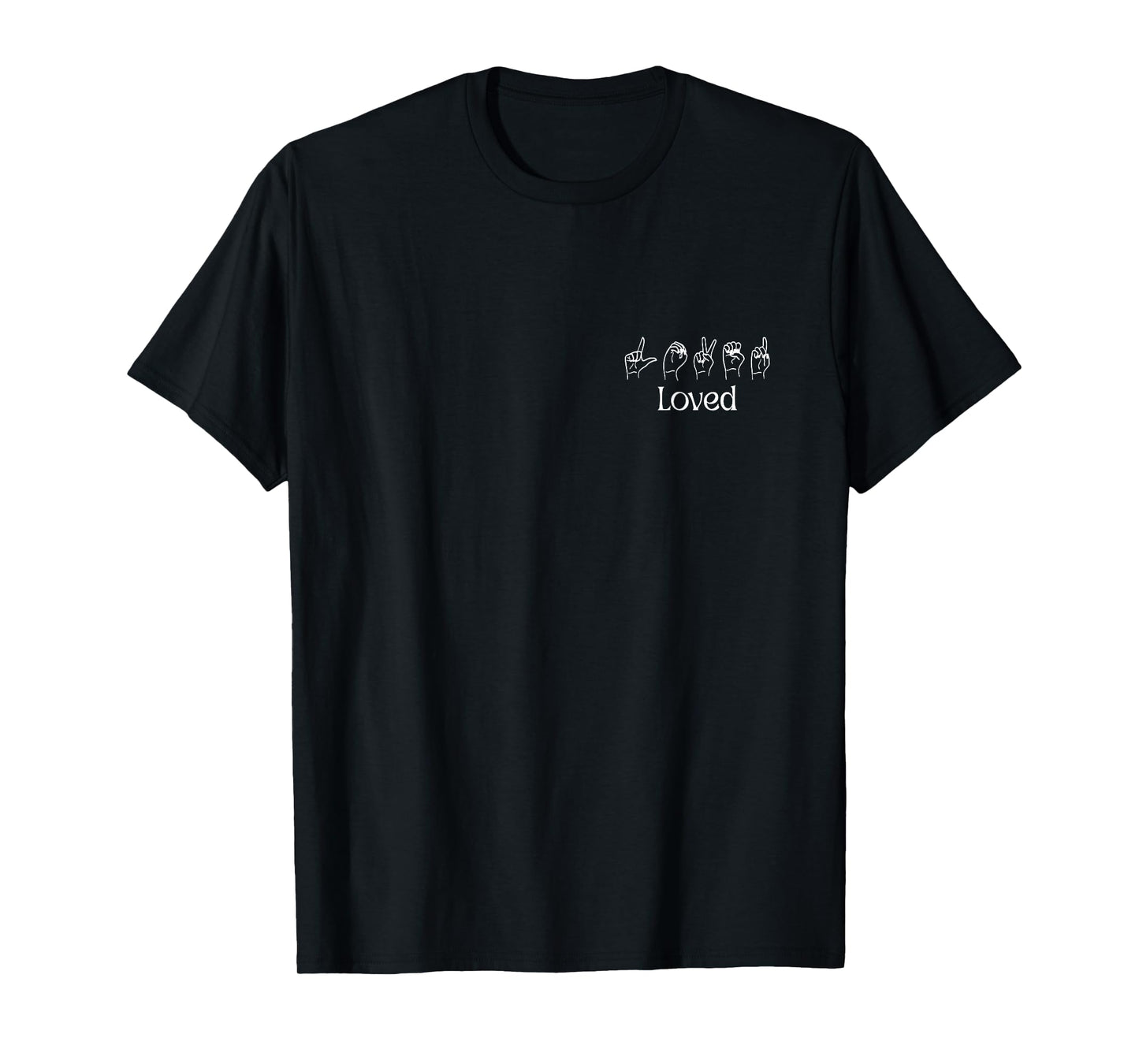 Jesus Loves You ASL Design T-Shirt