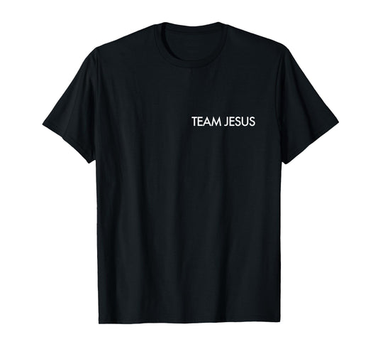 Team Jesus Pain and Gain Church Religion Go Cross Faith T-Shirt