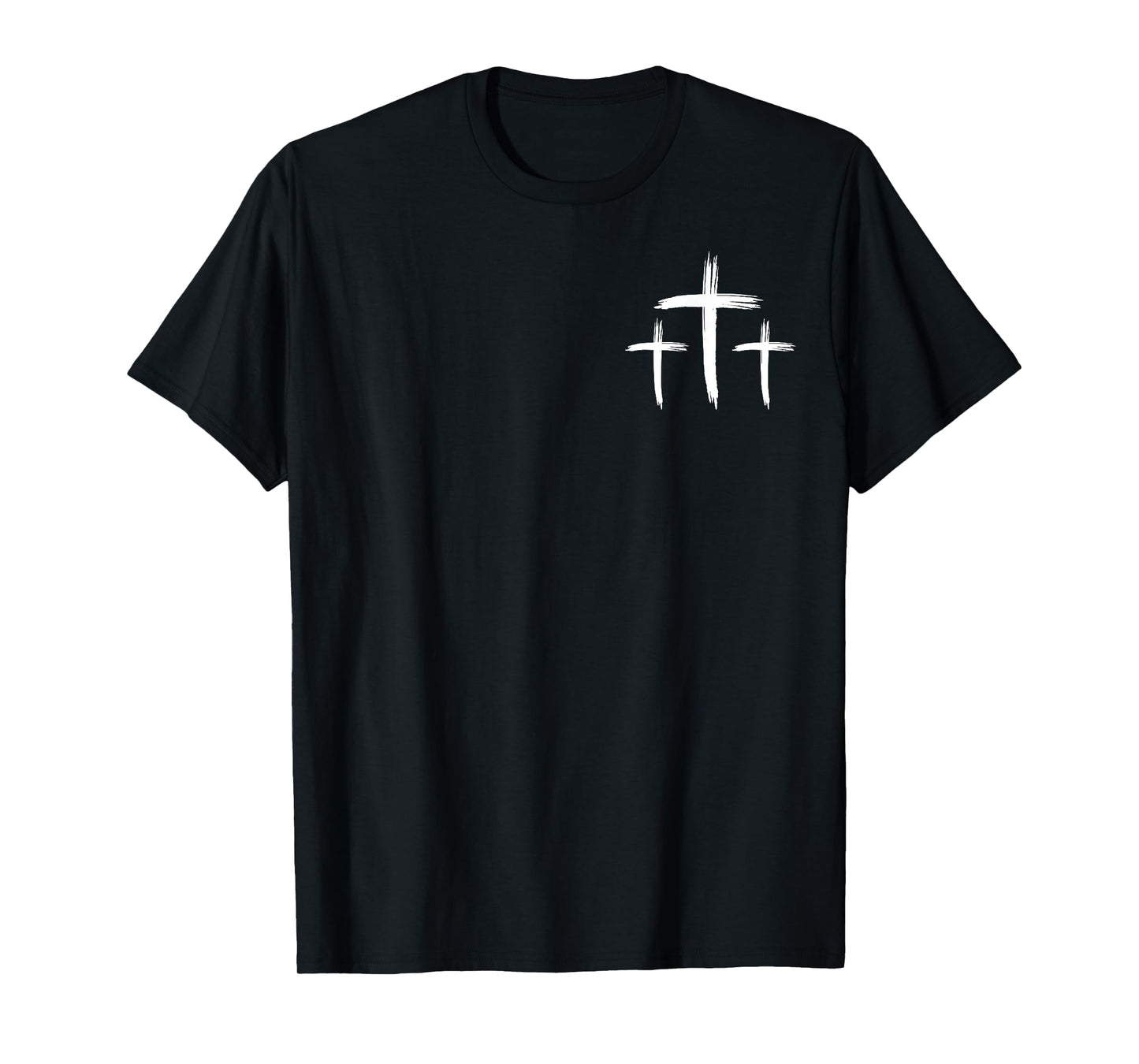 Faith Over Fear Christian Cross ( 2 sided) T-Shirt