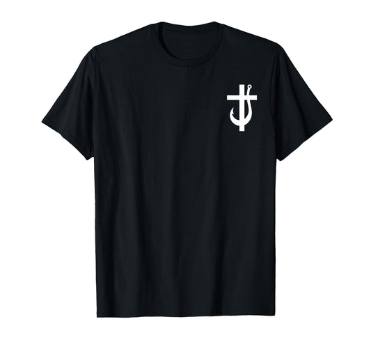 Jesus Made Me a Fisherman - Front and Back T-Shirt
