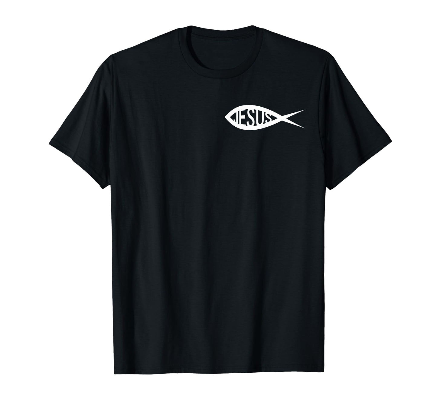 Ichthys Baptism Sign The Jesus Fish Tee Christian Babtized T-Shirt
