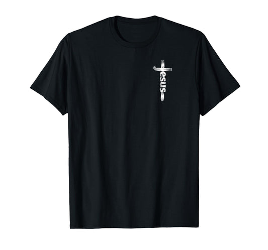 Christian Jesus Rugged Cross T-Shirt