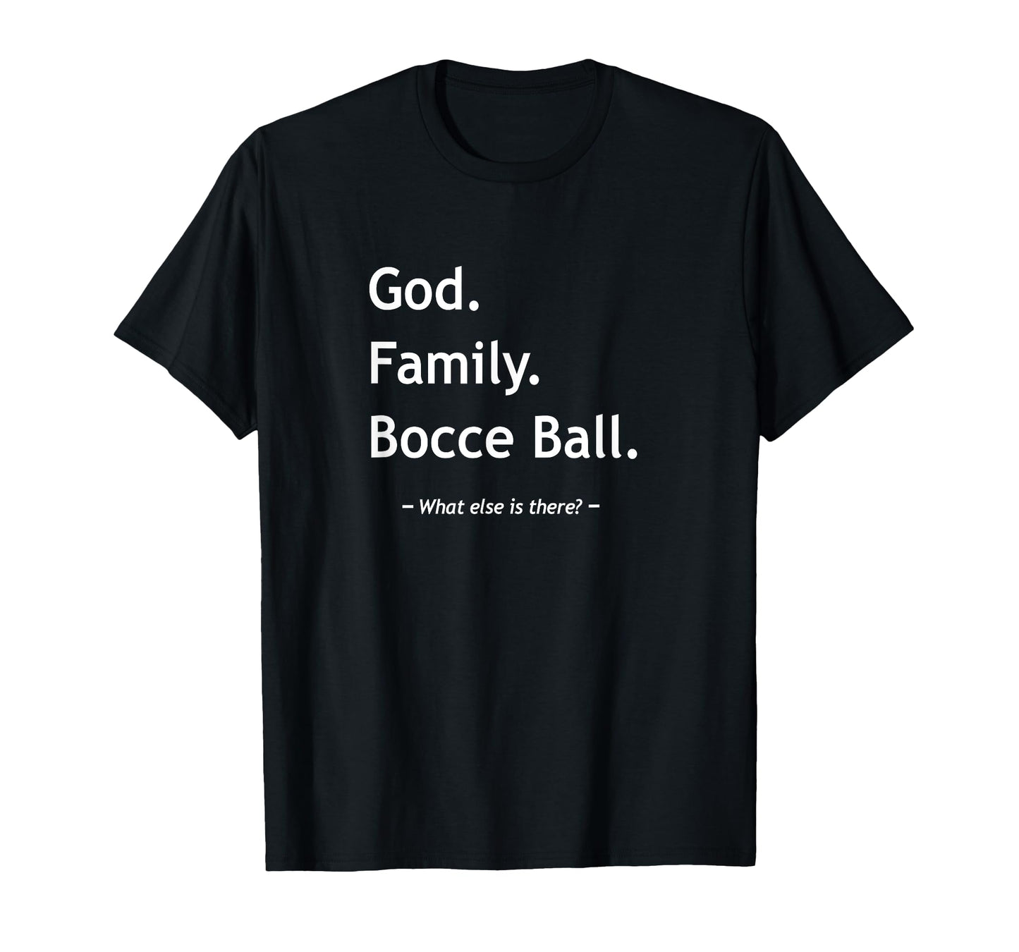 Christian Faith Jesus Christianity God Family Bocce Ball T-Shirt