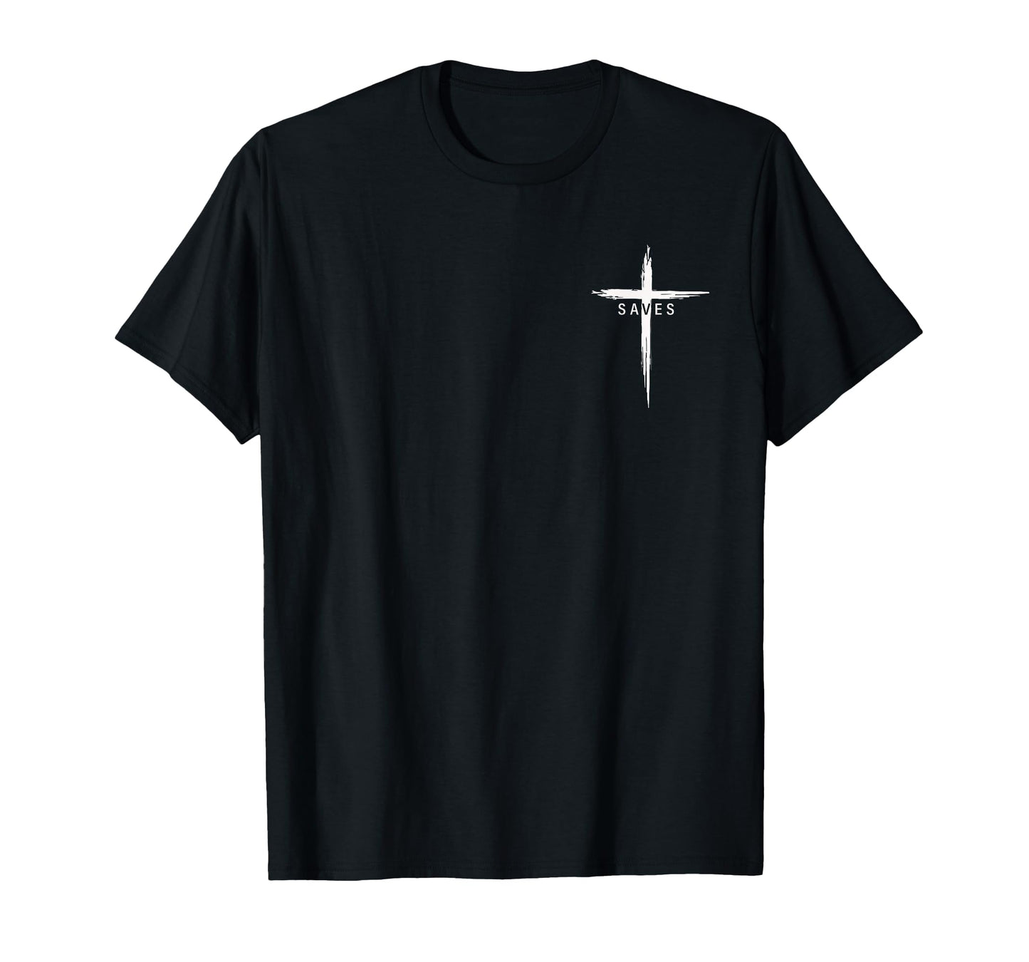 Cool Christian Cross Jesus Saves Men Women Graphic Christ T-Shirt